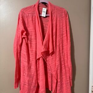 Lane Bryant  Open Front Light Weight Cardigan
